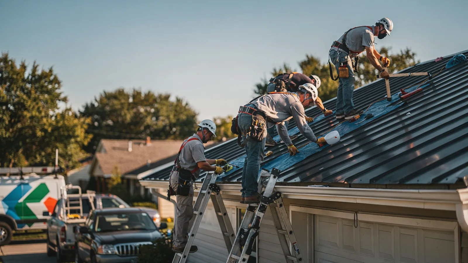 Metal Roof Installation in Liberty, IL near me
